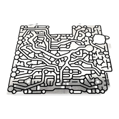 8HP45,Bonded Valve Body plate,A048,B048 ,OE,(BIN6N1Top)