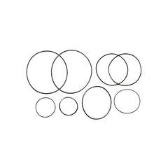 SUB KIT RUBBER SEALS