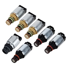 6T40E,6T45, Solenoid Kit,Early, Silver,With Black Connector